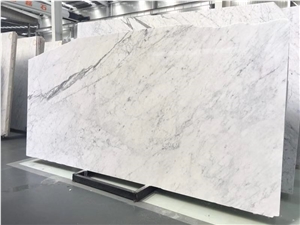 Carrara White Marble Slabs For Interior Decoration
