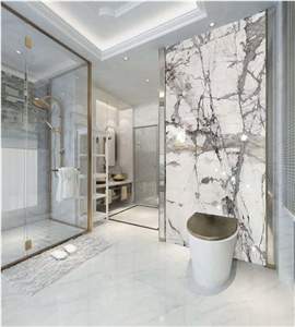Invisible Grey Marble For Interior Decoration