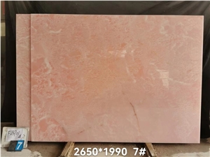 Popular Pink Onyx Stone For Cut To Size