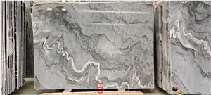 Chinese Special Bruce Grey Background Wall Marble