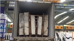 Hot Sale China Panda White Marble Slabs Bookmatch