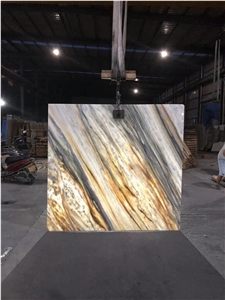 Italy Palissandro Blue Marble Pattern Slab