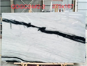 Panda White Marble  Marble Floor Tiles