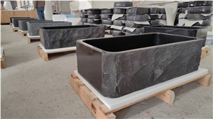 Black Granite Stone Sink