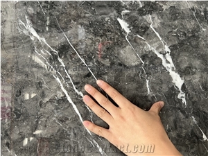 Grigio Argentato Marble Slab Tiles