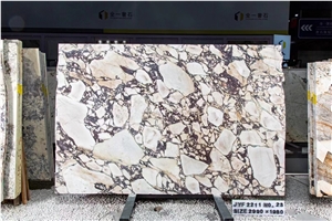 Calacatta Viola Marble Marmi Lilac Stone Slab Wall Tile