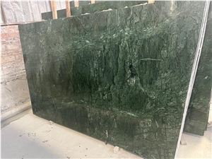 India Green Marble Rajasthan Verde Big Slab Tile
