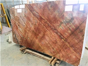 Ruby Red Marble Home Project Floor Tile Wall Use