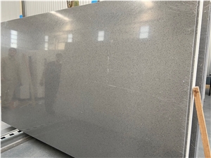 Countertops 1002Sprakle Grey Quartz Artificial Vanity Tops