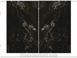 Brazil Titanium Granite, Titanium Black Granite Slabs