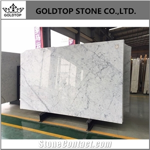 Carrara White Stone  Marble Slab Wall Tile & Floor