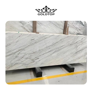 Goldtop Jade White Marble Floor Tile Luxury For Interior