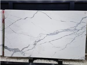 GOLDTOP OEM/ODM Hot Sale Calacatta White Marble Slab