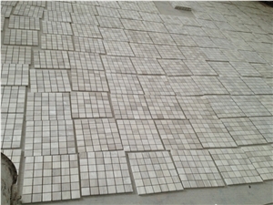 Grey Wooden Marble Mosaic Tile For Kitchen Design Tiles