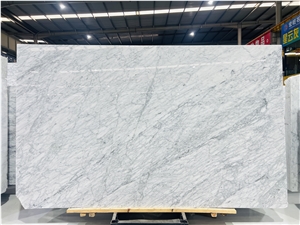 Italy Polished Carrara White Marble Slabs And Tile