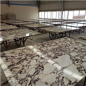 18Mm Calacatta Violet Marble  For Kitchen Countertop