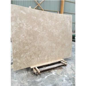 A Grade Natural Classic Travertine Slabs For Office Building