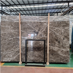 Brown Stone Slabs China Emperador Marble For Lobby Floor