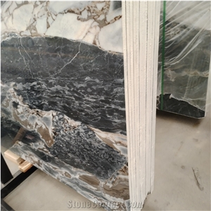 Cheap Price Polished  Titanic Storm Marble Slabs For Study