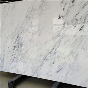 China Manufacturer Polished Lincoln White Marble Slabs