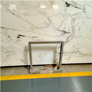 China Manufacturer Polished Lincoln White Marble Slabs