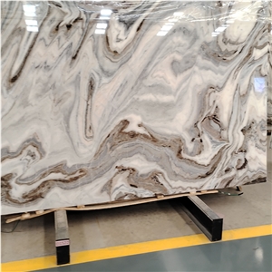 Competitive Price Polished Palissandro Brown Marble Slabs