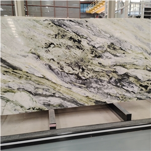 Imperial Natural Stone Irish Green Marble Slabs For Villa