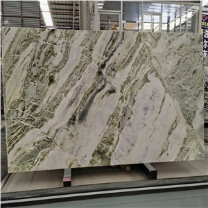 Imperial Natural Stone Irish Green Marble Slabs For Villa
