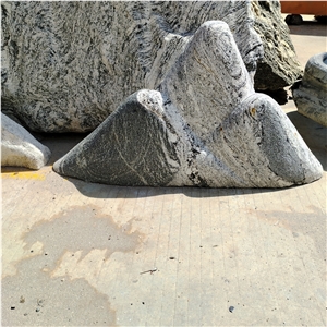 Natural Small Size Mount Tai Rockery For Garden Ornaments