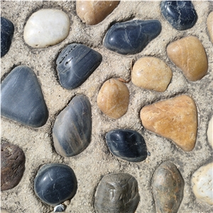 Nature Stone Pebble Stone For Garden Walkway And River Rocks