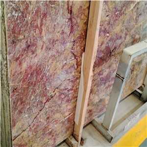 Polished Multicolor Van Gogh Emperor Marble Slabs And Tiles