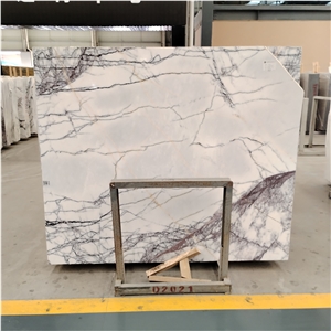 Premium Quality Polished Milas Lilac Marble Slabs For Garage