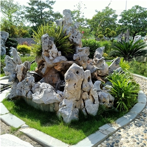 Taihu Lake Stone For Garden Rockery Decoration