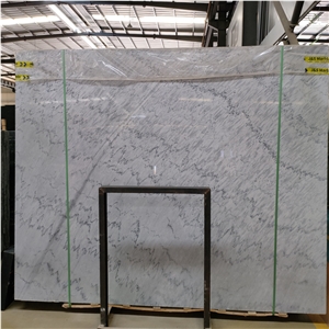 White Slab Marble Guangxi White  For Wall Pattern Tiles