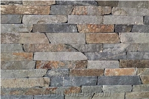 Antique Grey Natural Stone For Walling, Wall Cladding Panels