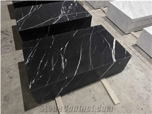 Marble Coffee Tables Plinths Nero Marquina Furniture