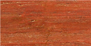 Travertine Natural Stone Slab SORAYA RED Persian | Iranian