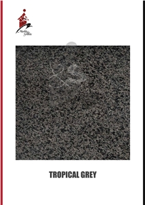Tropical Grey Granite Tiles, Granite Slabs