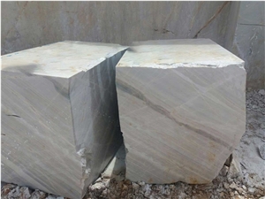 Azna White Crystal Marble Blocks
