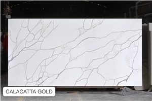 Calacatta Gold Quartz Slabs