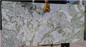Himalayan Green Onyx Tiles & Slabs