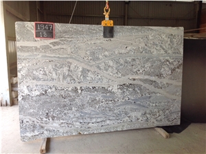 Monte Cristo Granite Slabs, India White Granite