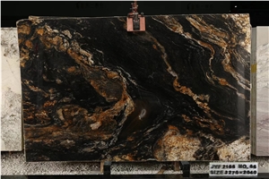 Black Magma Granite ,Luxury Black Slab