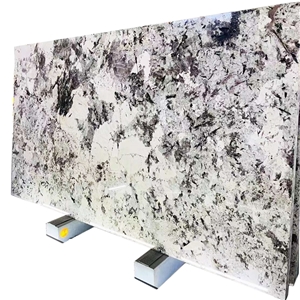 Brazil Splendor White Granite Slab For Home Decor Luxury