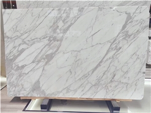 Italy Staturio Bianco Marble Slab&Tiles For Home Decor