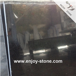 G684 China Black Granite Polished Slabs For Wall & Flooring