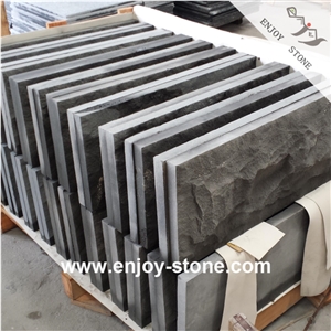 Grey Basalt Mushroom Slabs For Wall And Pavers