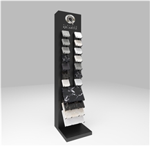 Quartz Stone Sample Rack