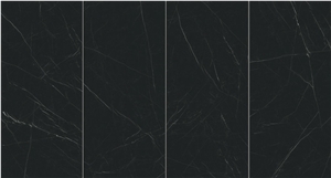 Black Knight Artificial Sintered Stone Slab For Wall & Floor