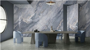 Bulgari Blue Sintered Stone For Floor And Wall